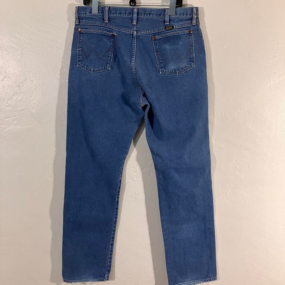 Vintage 80s Wrangler Distressed Western Cowboy Denim‎ Jeans - Picture 3 of 7